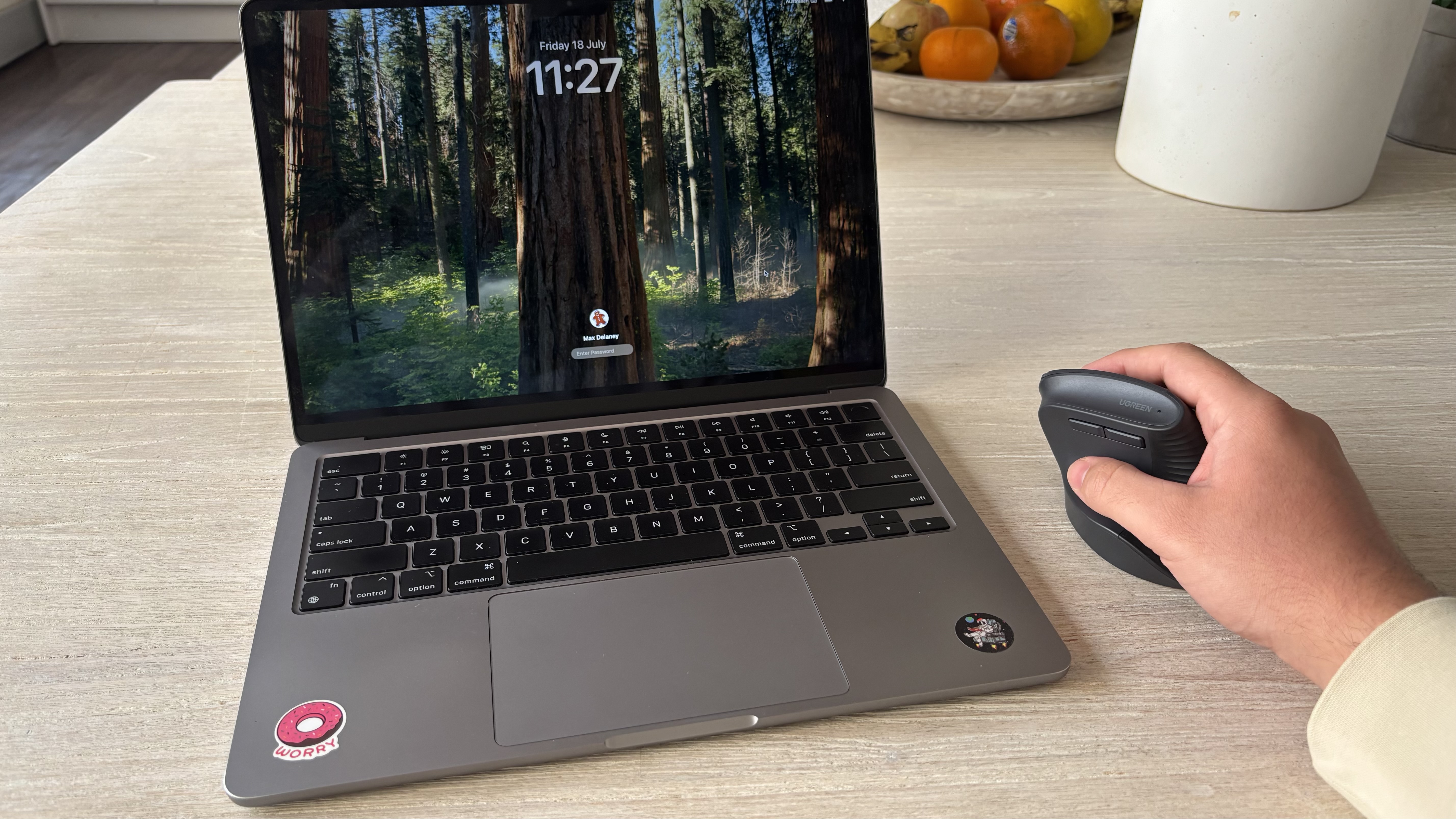 Using the Ugreen M571 mouse with my laptop