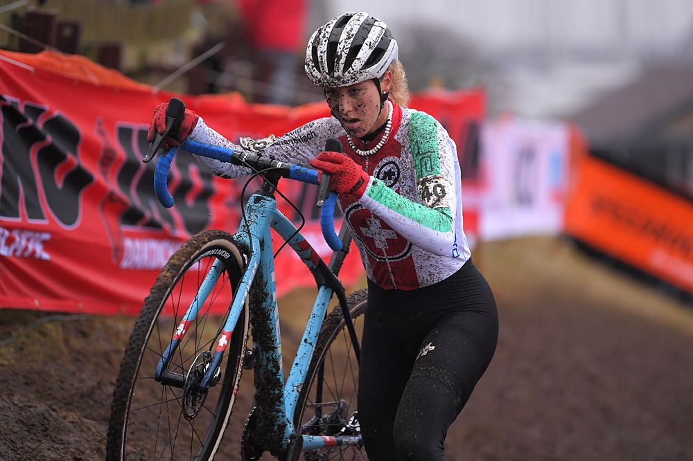 Jolanda Neff (Switzerland) finishes 6th at UCI Cyclo-cross World Championships in Bogense