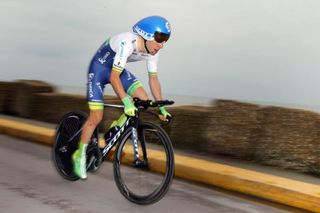 Adam Yates on stage seven of the 2015 Tirreno-Adriatico