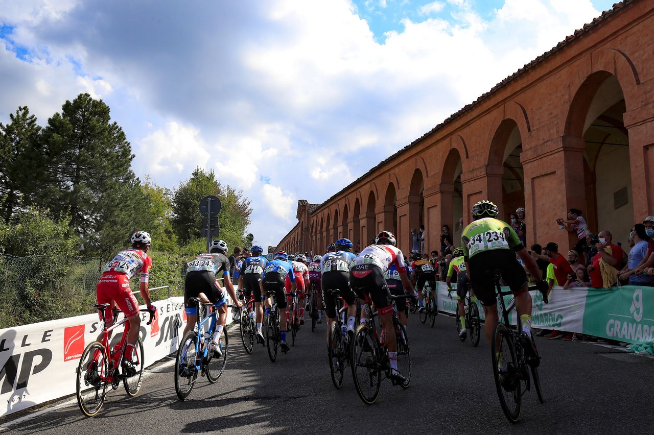 The San Luca climb near Bolognas always hurts