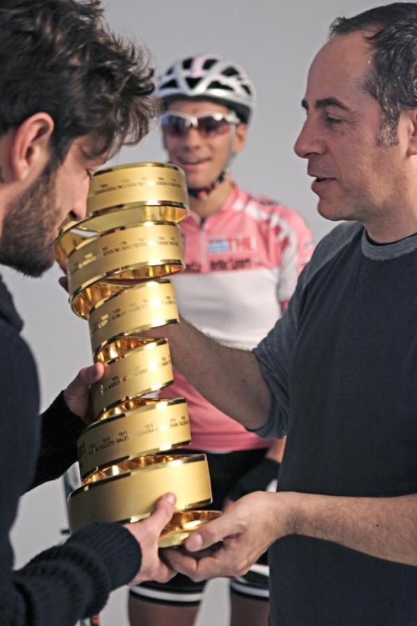 The iconic golden trophy was lifted last year by Alberto Contador