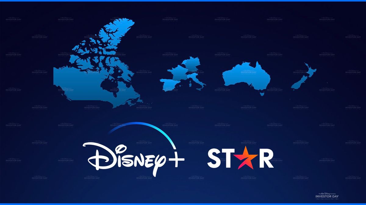 Star on Disney Plus slide from Disney Investor Day