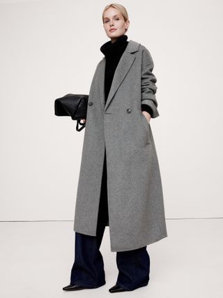 Banana Republic, Double-Faced Wrap Coat