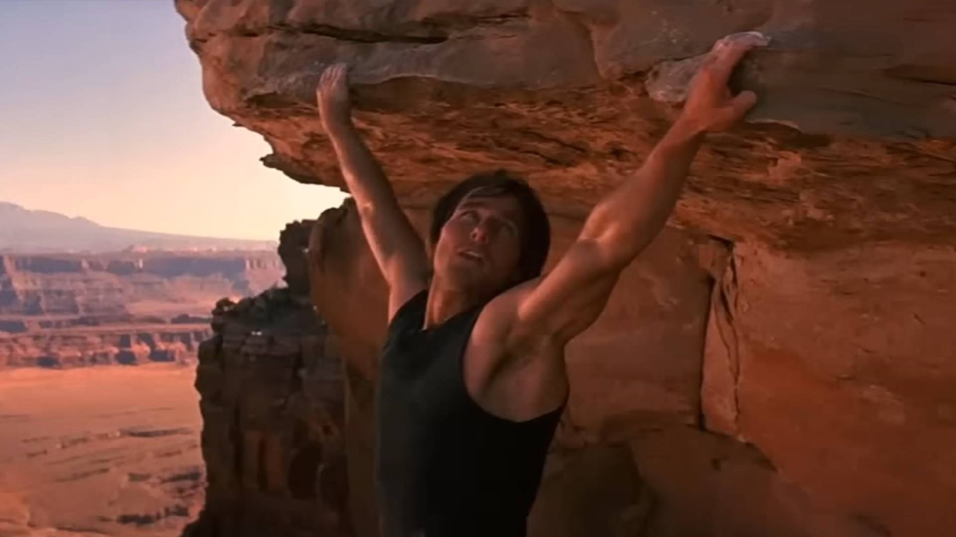 Tom Cruise Mission Impossible 2 Klettern
