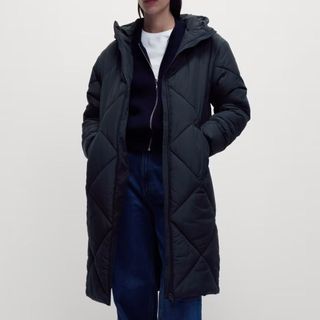 Thermowarmth™ Diamond Quilted Padded Coat