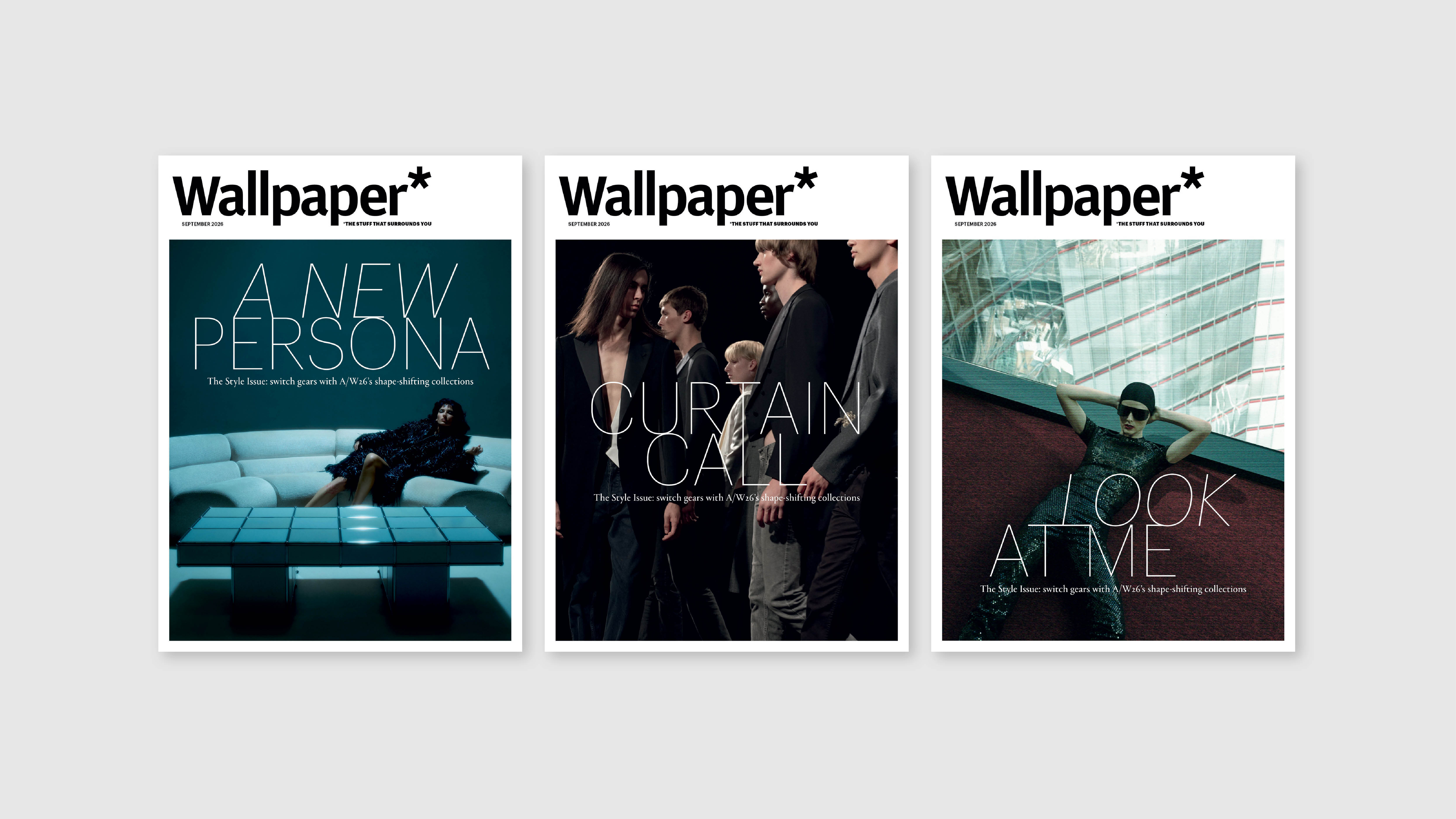 Wallpaper* September 2026 Style Issue covers