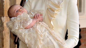Prince Louis Christening Outfit Photos - Prince Louis Wears Traditional ...
