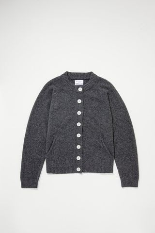 Kiltane, Canonmills Cashmere Crewneck Cardigan 