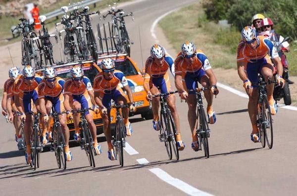 Rabobank rode standard bikes to the same time as T-mobile on their aero machines