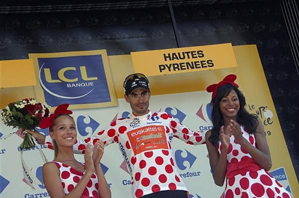 Egoi Martinez (Euskatel-Euskadi) is the new leader of the mountains classification