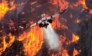 The "Flying Extinguisher 4000 Fish Eagle," a winner in the "Inventing the Future of Flight" category, is a long range supertanker that puts out wildfires. Image released Sept. 5, 2013.