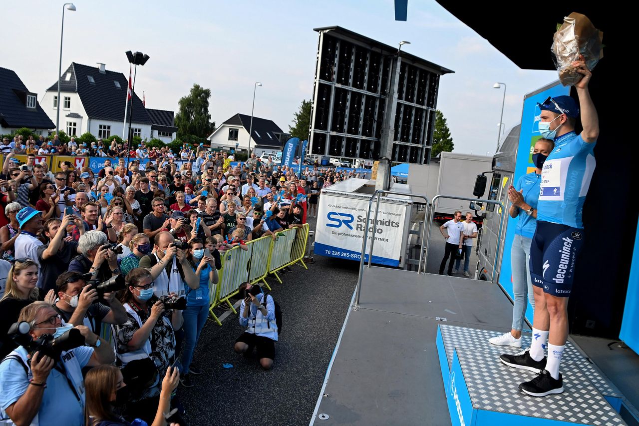 Tour of Denmark 2021 - 31st Edition - 3rd stage Tonder - Vejle 219,2 km - 12/08/2021 - Remco Evenepoel (BEL - Deceuninck - Quick-Step) - photo Thomas Sjorup/CV/BettiniPhoto&Acirc;&copy;2021