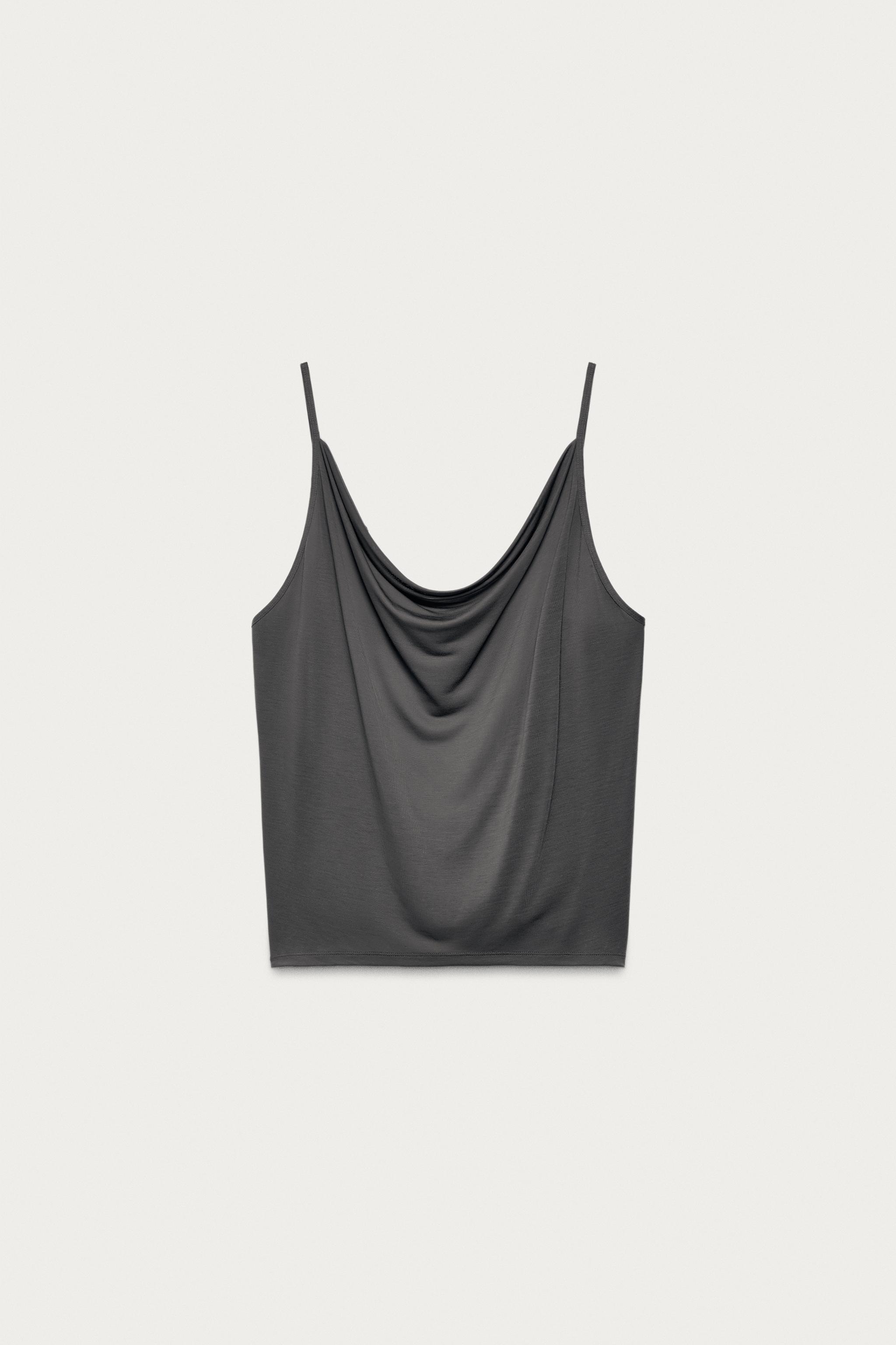 Draped Top Marisa Berenson X Zara