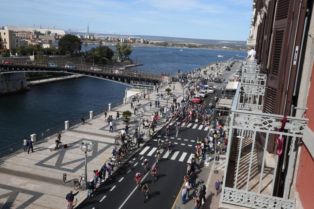 Giro dItalia 2020 103th Edition 7th stage Matera Brindisi 143km 09102020 Scenery photo Luca BettiniBettiniPhoto2020