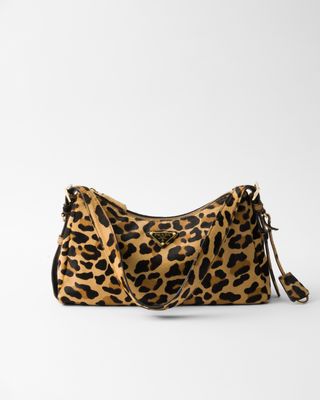 Prada Aimèe Medium Printed Leather Shoulder Bag