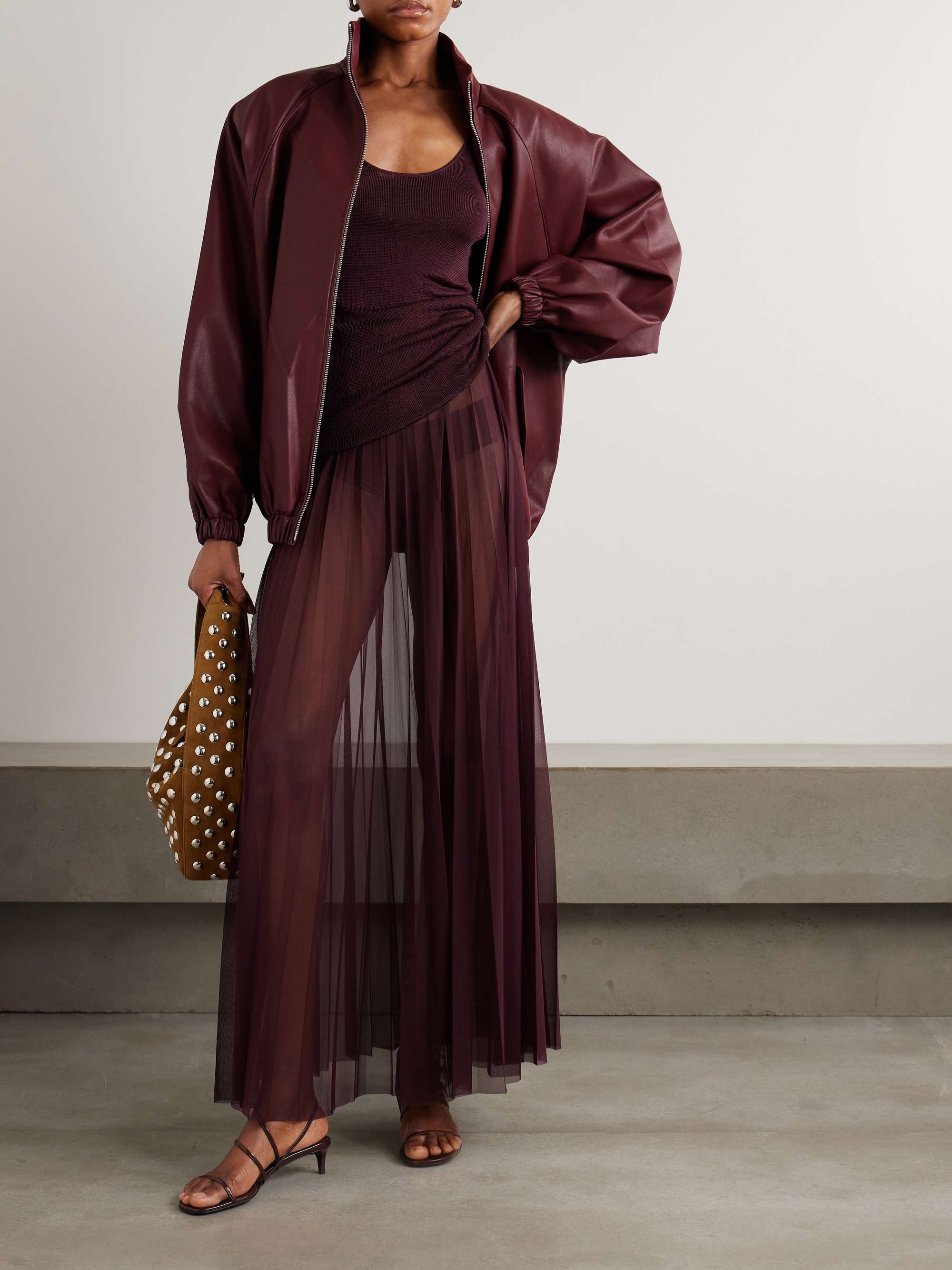 Senta Oversized Bomber Jacket