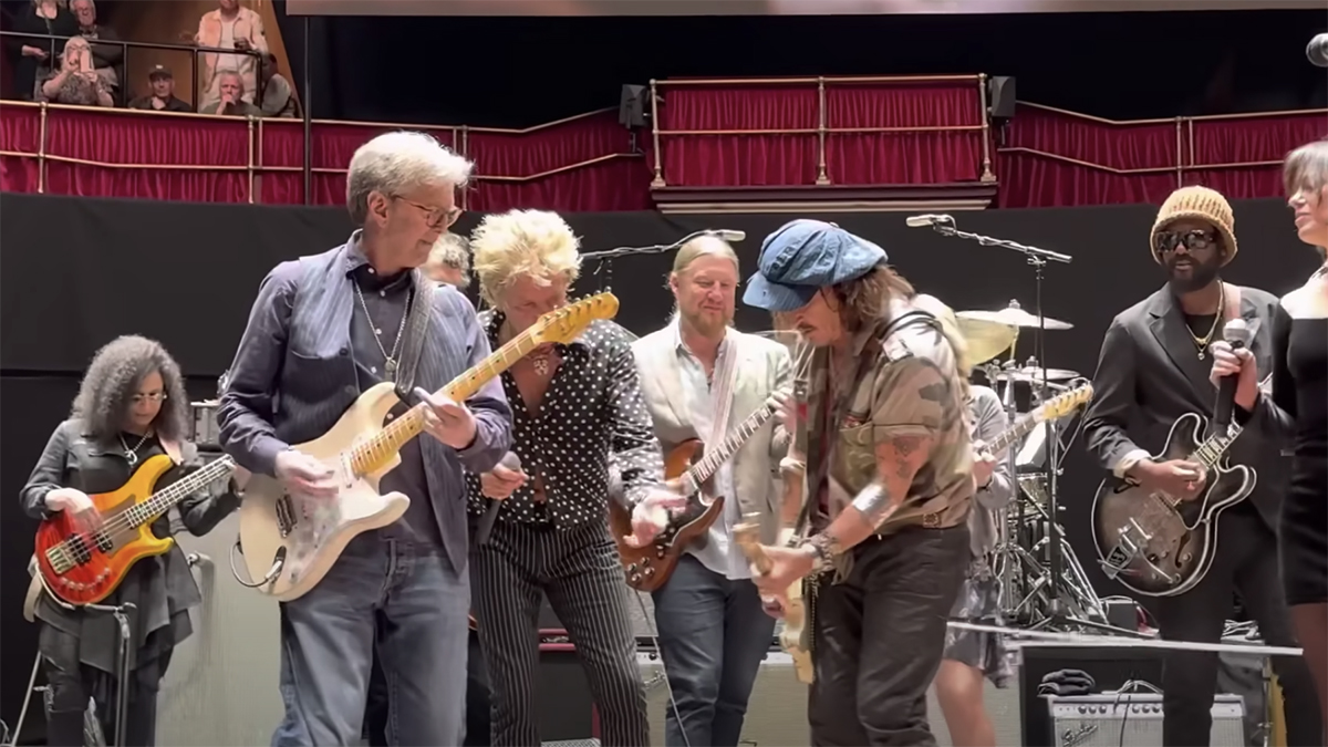 Eric Clapton, Rod Stewart, Ronnie Wood, Kirk Hammett and more close out ...