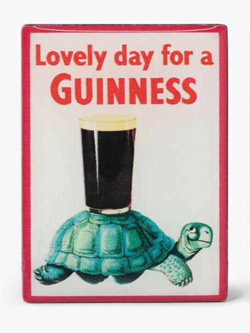 Guinness Turtle Ceramic Marker