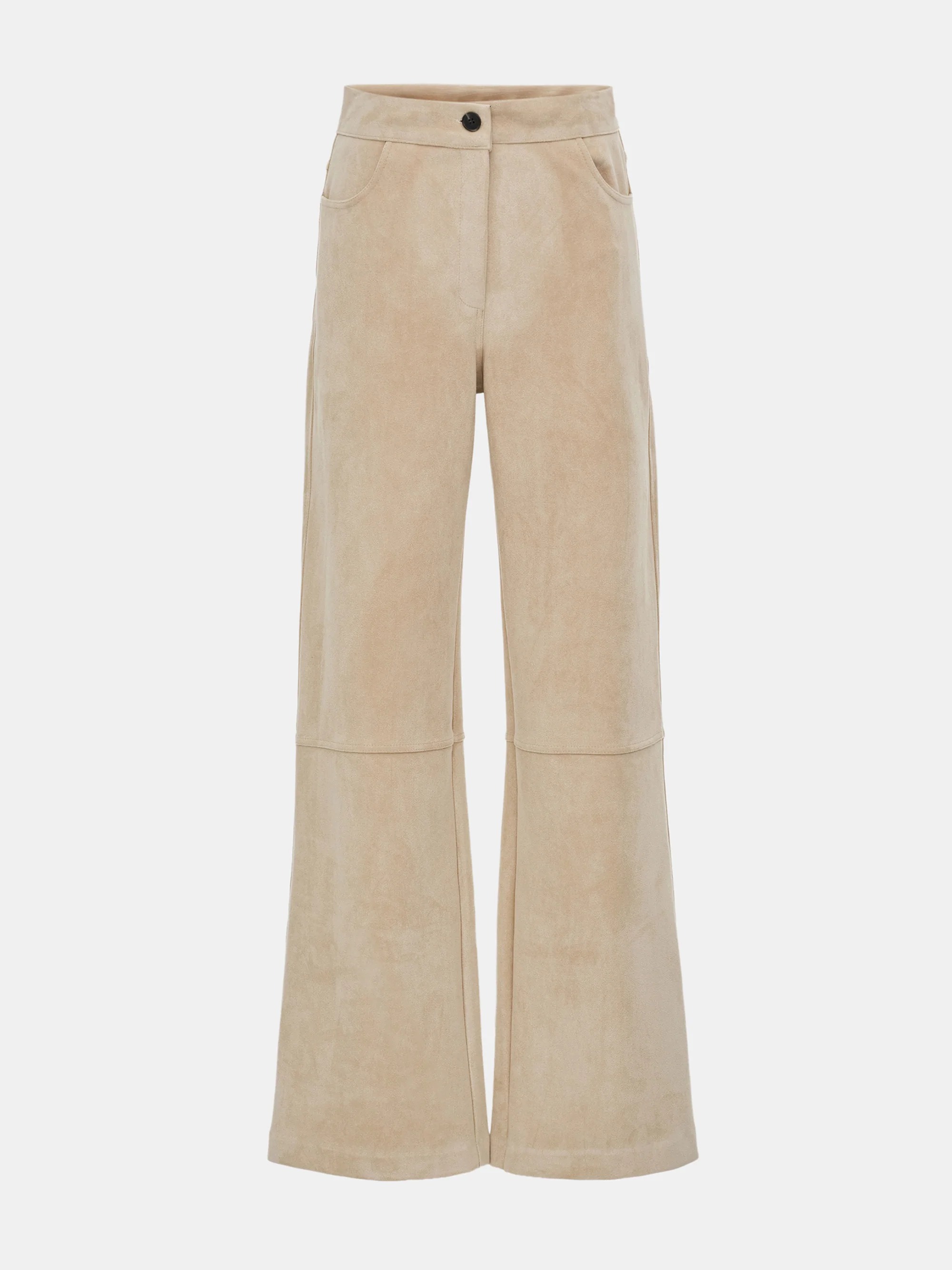 source unknown, Faux Suede Trousers