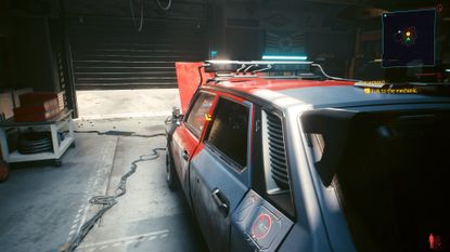 Cyberpunk 2077 running on Asus ROG Ally