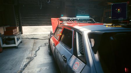 Cyberpunk 2077 running on Asus ROG Ally