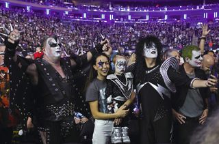 Kiss fans at Madison Square Garden