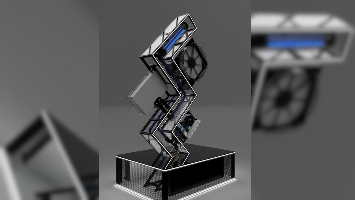An incredible case mod for the Cooler Master CMWS.