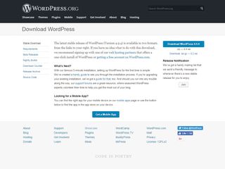 Make sure you're running the latest stable build of WordPress