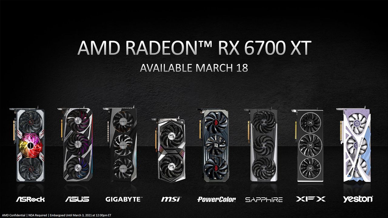 AMD Radeon RX 6700 XT