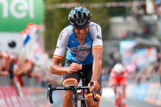 Ruben Plaza (Israel Cycling Academy) fought hard for second on stage 18 at the Giro