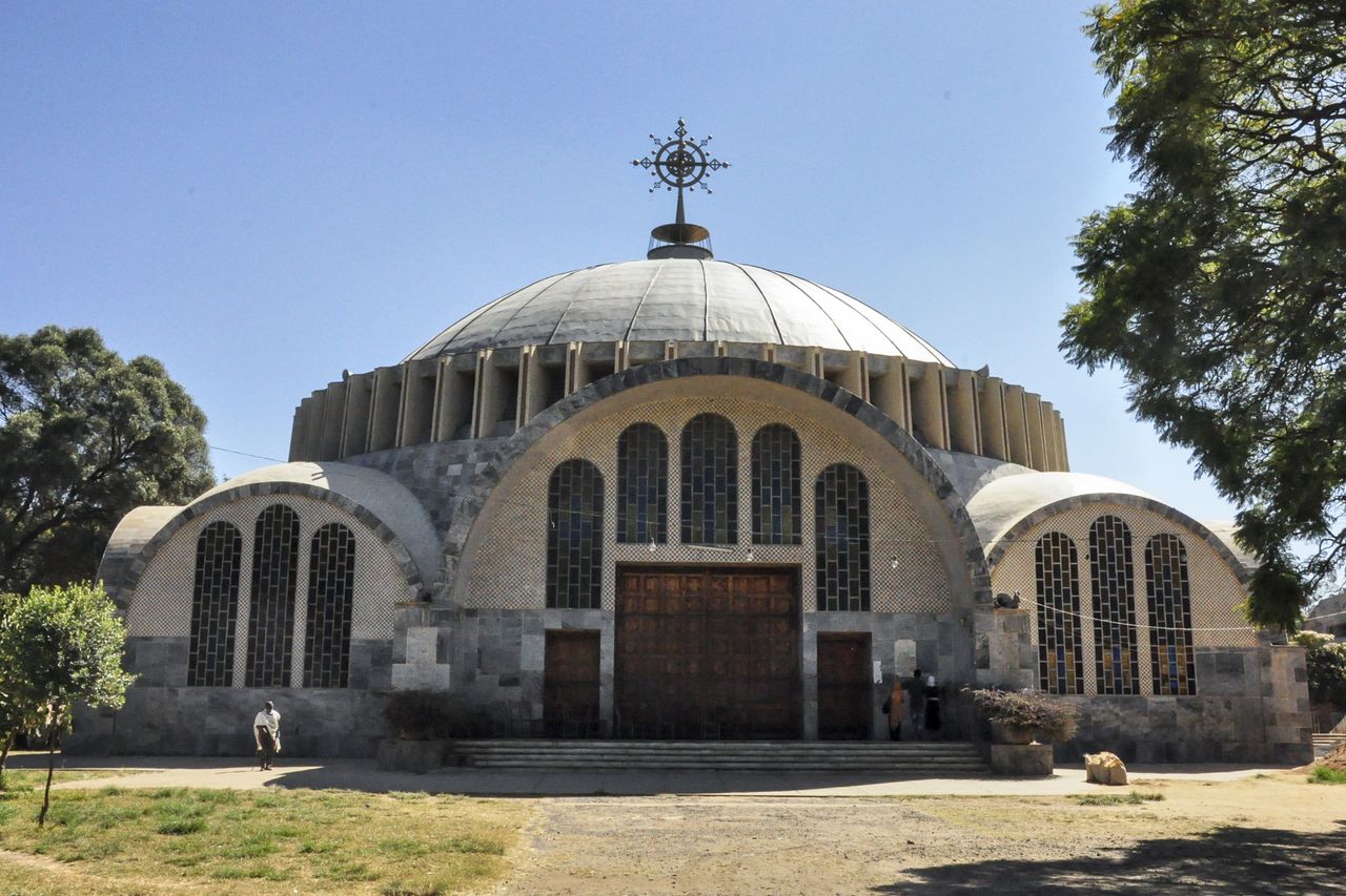 The Church of St. Mary of Zion in Axum.