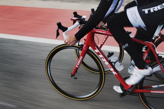 The new Trek Racing road bikes in action