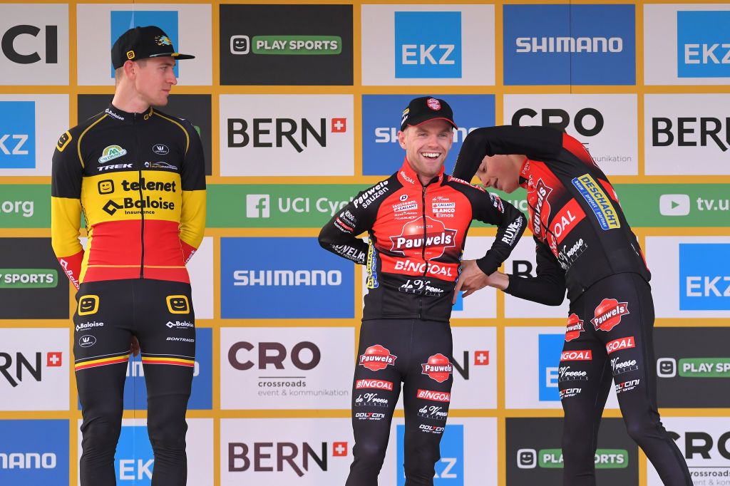 Iserbyy was joined on the podium by his teammate Vanthourenhout