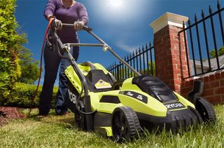 Ryobi 13-inch best electric lawn mowers