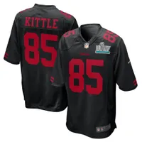 George Kittle Super Bowl jersey - black Nike | $119.99 at Walmart