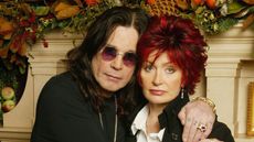 sharon and ozzy osbourne at their house