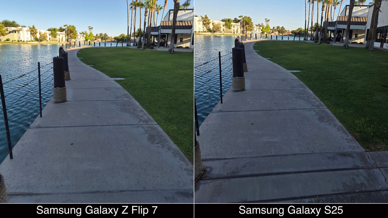 Shots captured with the Samsung Galaxy Z Flip 7 and Galaxy S25.