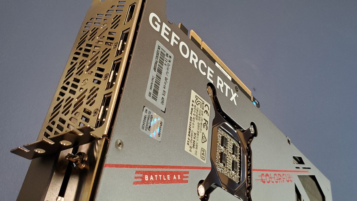 Colorful RTX 4090 Batlle Ax graphics card