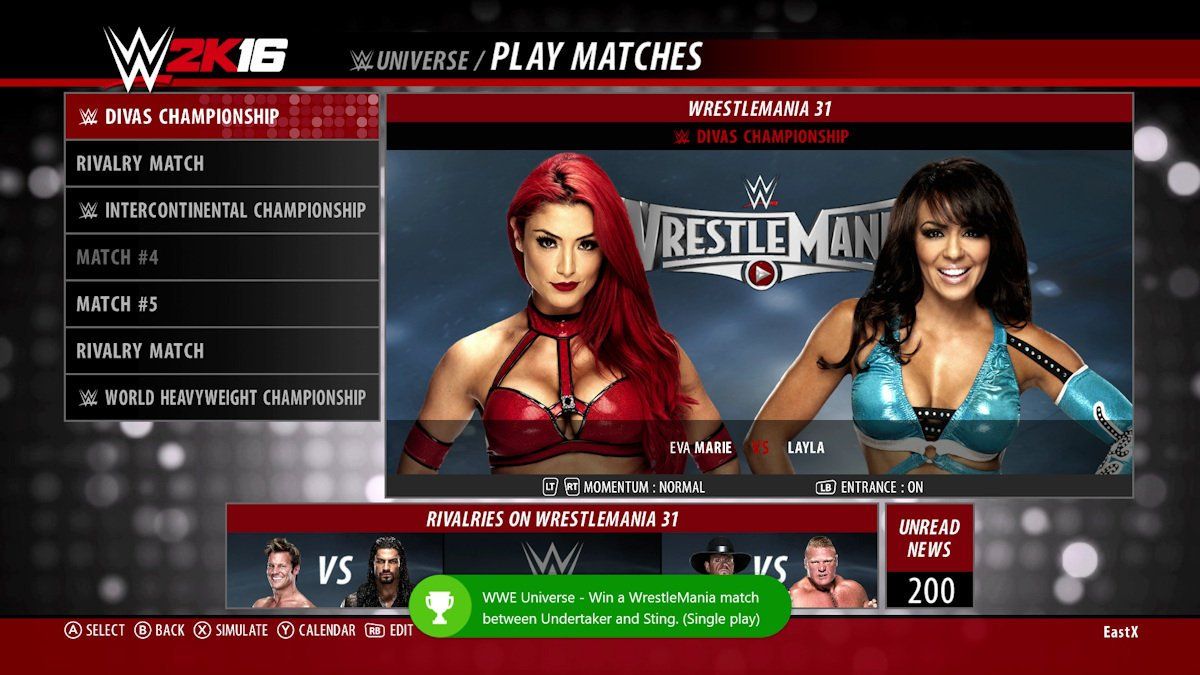 WWE 2K16 Xbox One