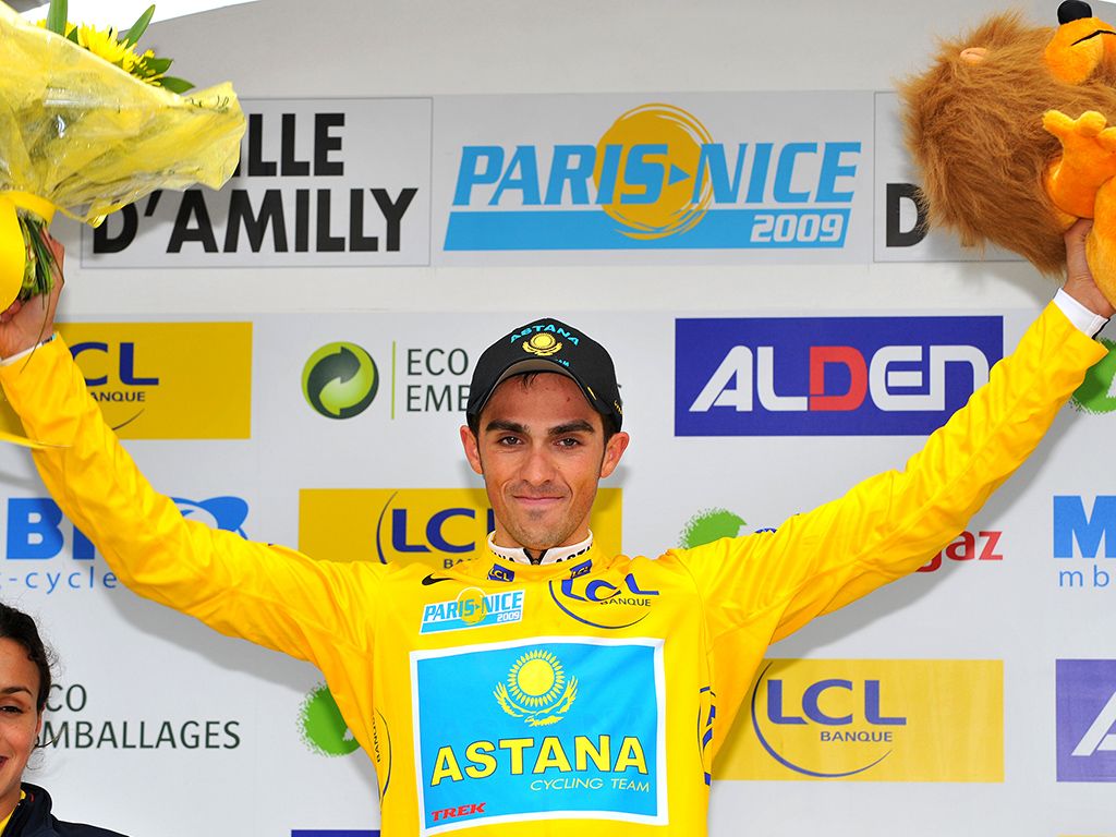 Contador finished fourth in the 2009 Paris-Nice