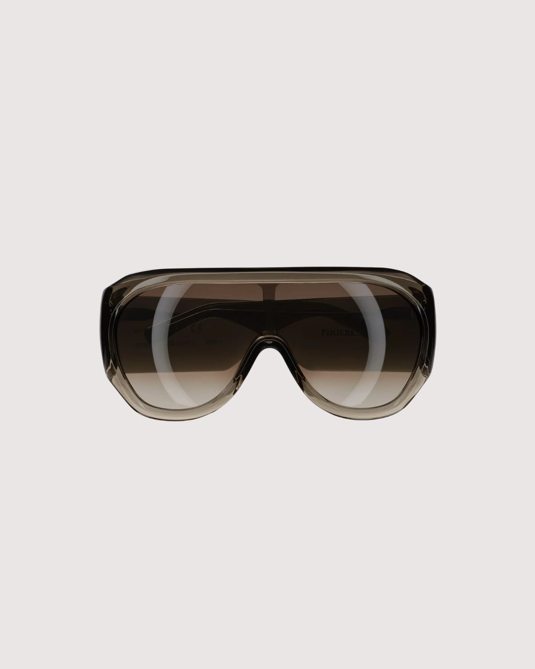 BombÉ Oversize Frame Sunglasses | Fume Acetate