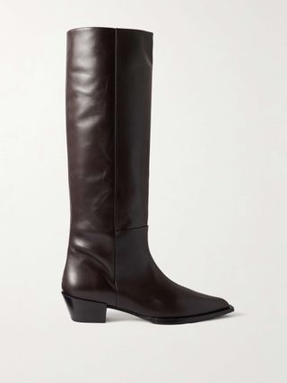 Arla Leather Knee Boots