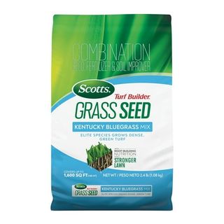 Scotts Turf Builder Grass Seed Kentucky Bluegrass Mix, 2.4 Lbs.