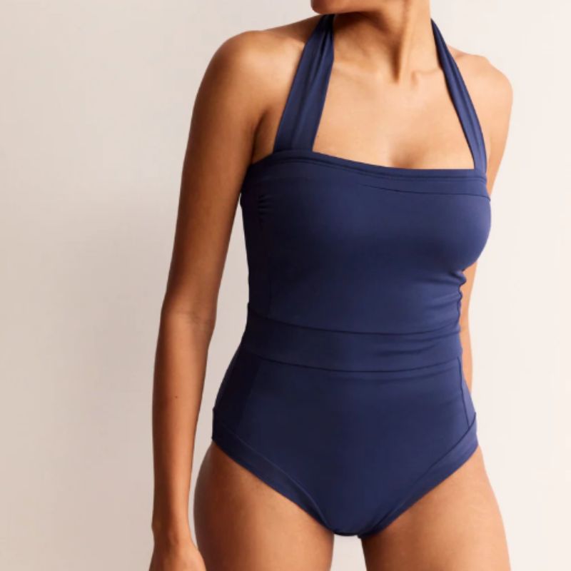 navy swimsuit