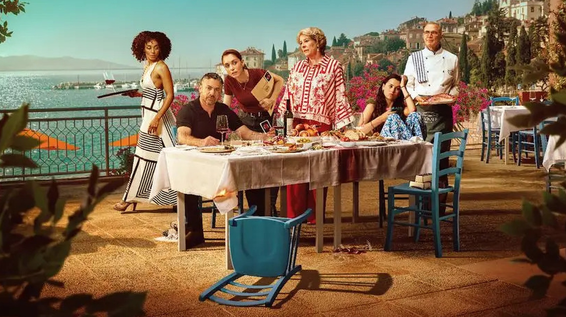 The cast of A Taste for Murder