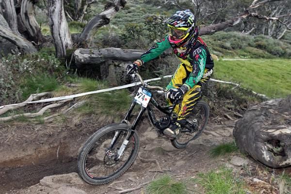 Sam Hill finished fourth in elite men's qualifying.