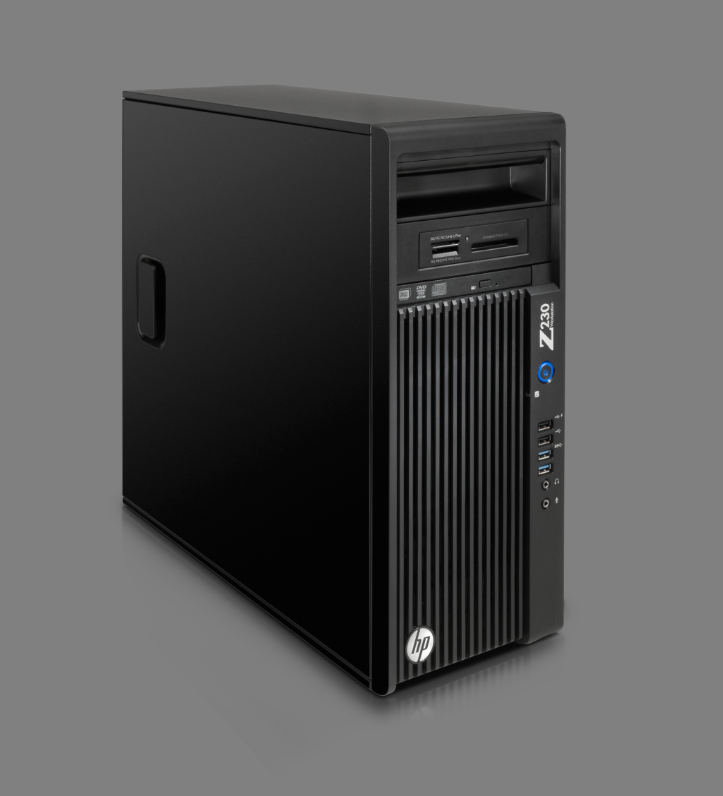 PC HP Workstation Z230 Tour Reconditionné - Intel I3-4130, 8 Go RAM, SSD 240 Go, Windows 11