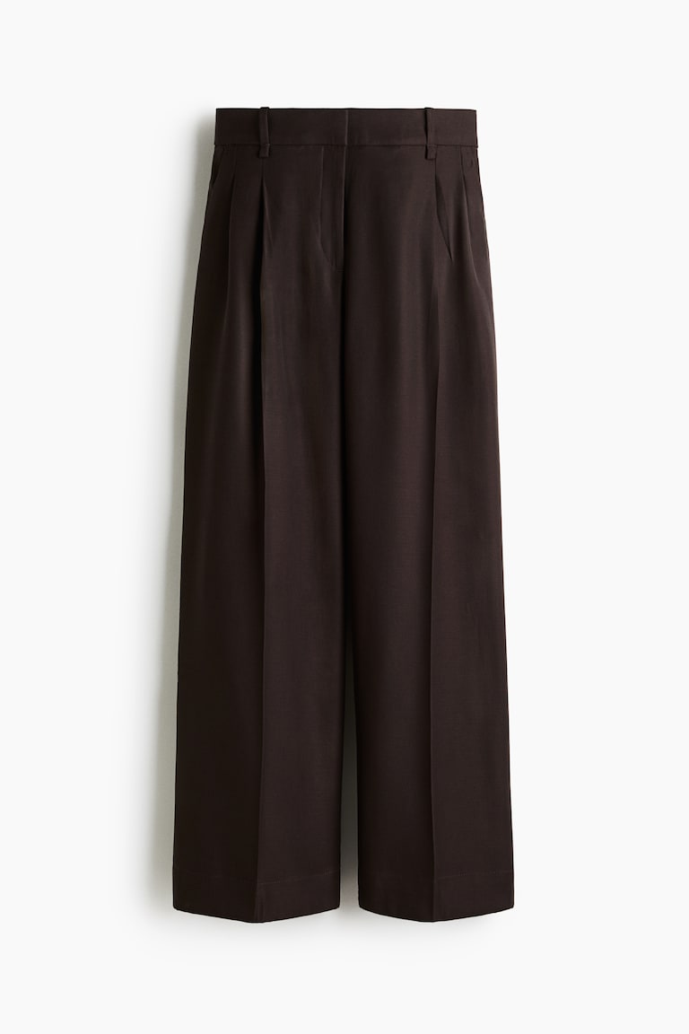 Wide-Leg Dress Pants