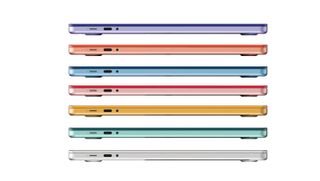 MacBook Air 2022 render colors