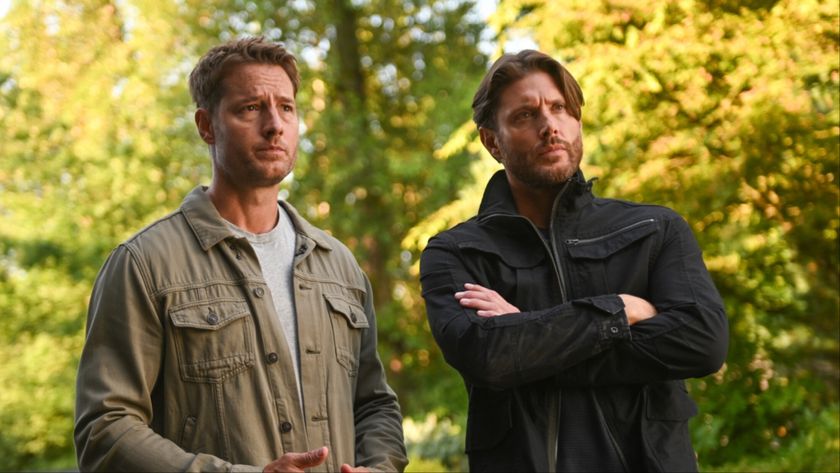Colter and Russell Shaw looking interested in Tracker&#039;s Season 3 premiere on CBS